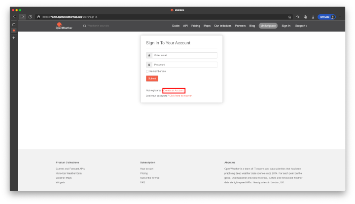 createAccount