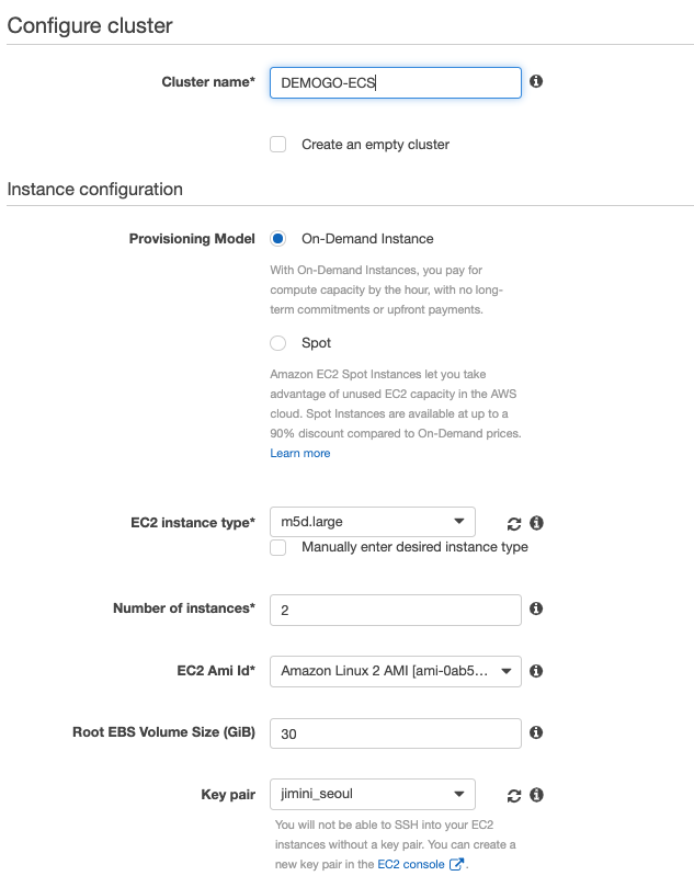 ConfigureCluster
