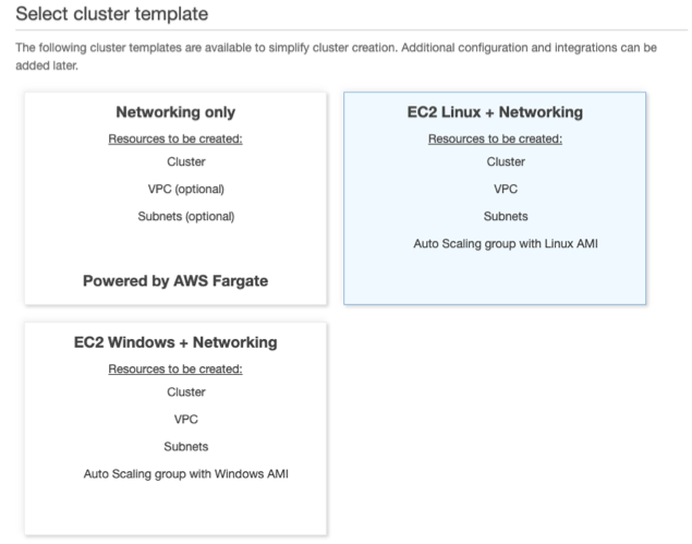SelectClusterTemplate