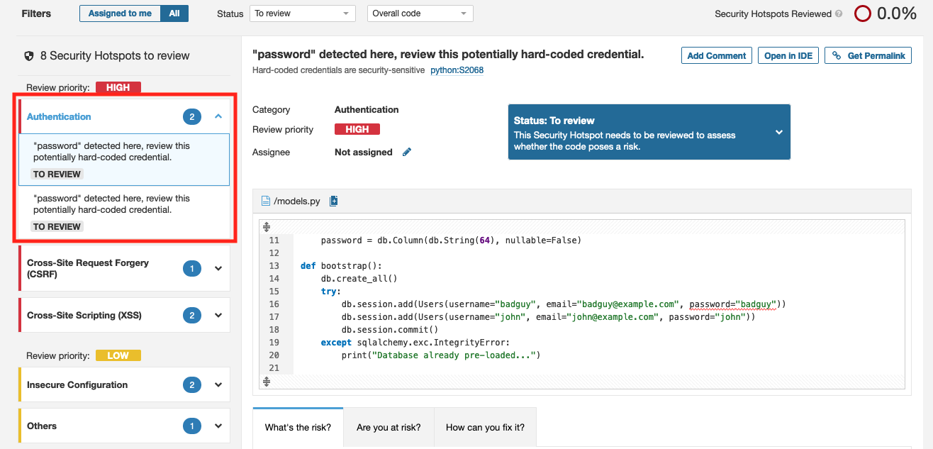sonarqube-auth-hotspot