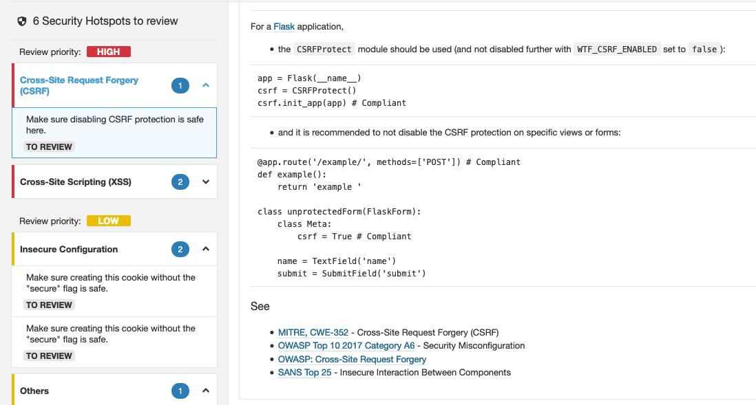 sonarqube-csrf-flask